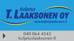 Kuljetus T Laaksonen Oy logo